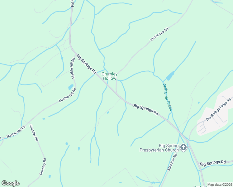 map of restaurants, bars, coffee shops, grocery stores, and more near 4501 Big Springs Road in Greenback