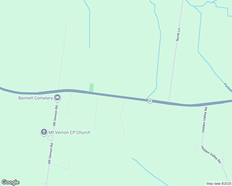 map of restaurants, bars, coffee shops, grocery stores, and more near 13850 State Highway 99 in Eagleville