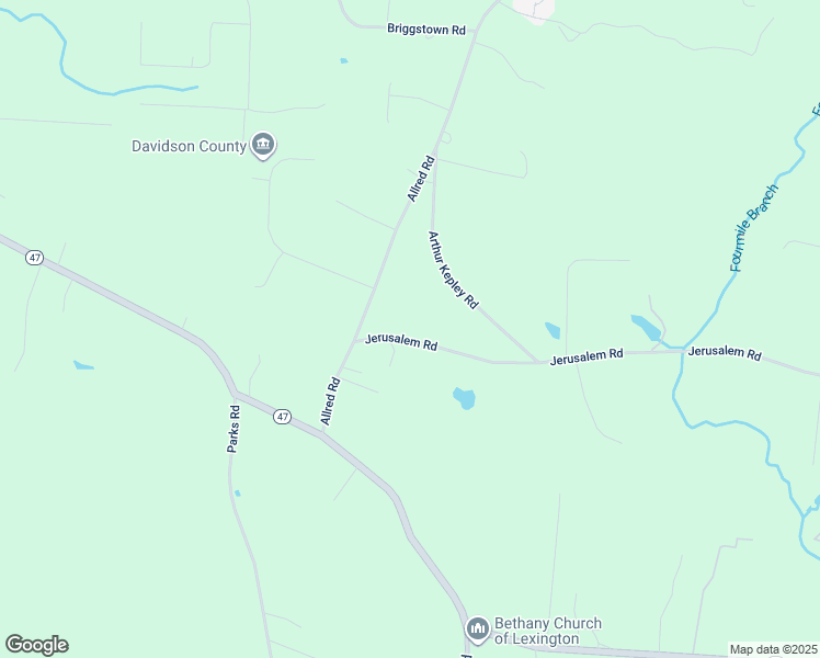 map of restaurants, bars, coffee shops, grocery stores, and more near 215 Jerusalem Road in Lexington