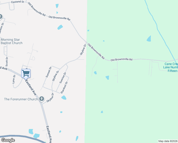 map of restaurants, bars, coffee shops, grocery stores, and more near 215 Pecan Drive in Ripley