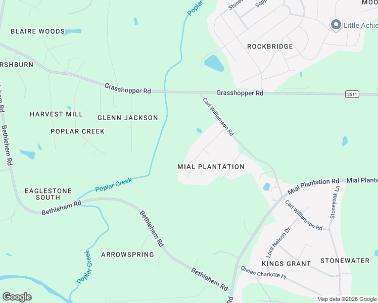 map of restaurants, bars, coffee shops, grocery stores, and more near 4819 Sweet Chestnut Lane in Raleigh