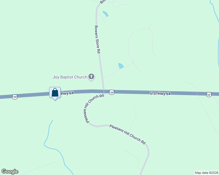 map of restaurants, bars, coffee shops, grocery stores, and more near 9240 U.S. 64 in Siler City