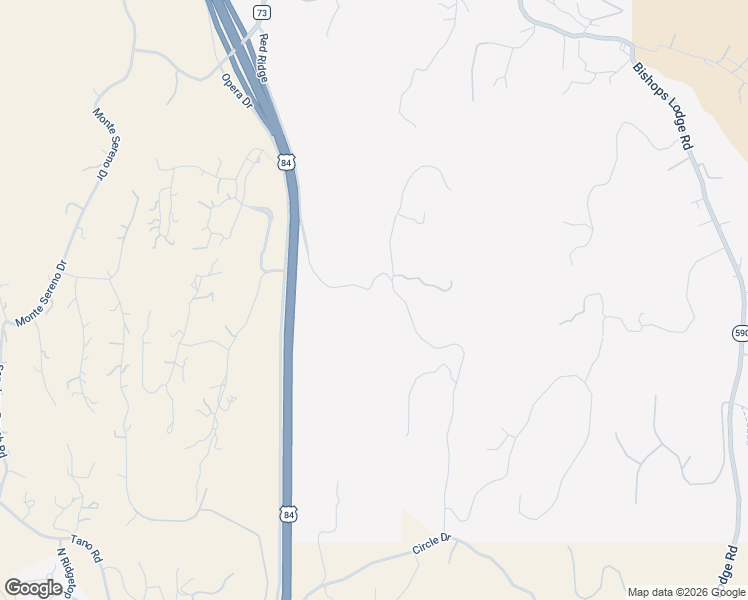 map of restaurants, bars, coffee shops, grocery stores, and more near 71 Tesuque Ridge in Santa Fe