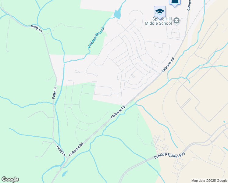 map of restaurants, bars, coffee shops, grocery stores, and more near 905 Carraway Lane in Spring Hill