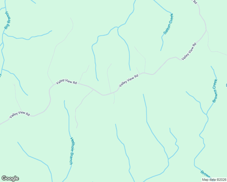 map of restaurants, bars, coffee shops, grocery stores, and more near 3555 Valley View Road in Pikeville