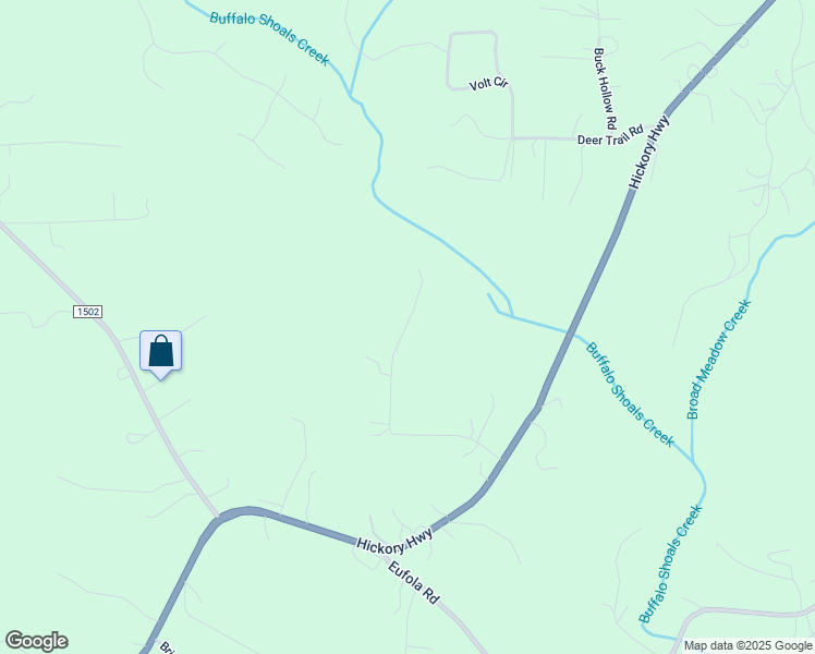 map of restaurants, bars, coffee shops, grocery stores, and more near Ashley Acres Road in Statesville