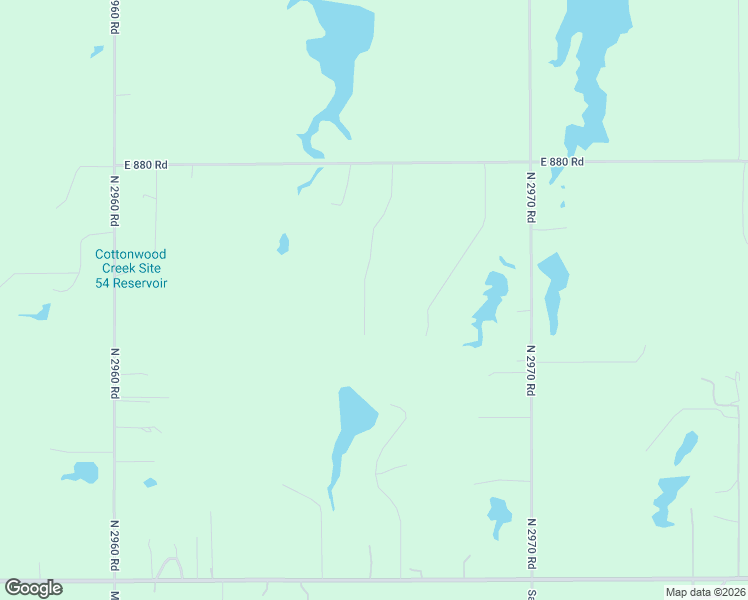 map of restaurants, bars, coffee shops, grocery stores, and more near 30316 North 2969 Road in Cashion