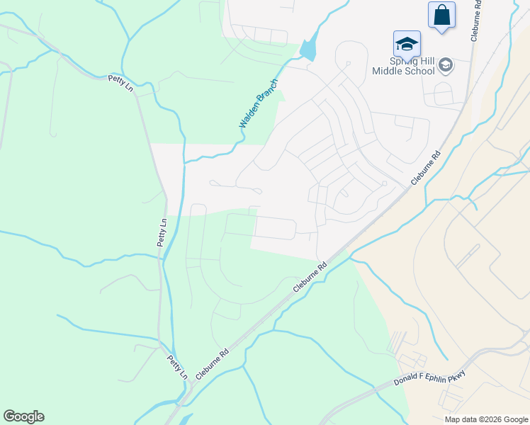 map of restaurants, bars, coffee shops, grocery stores, and more near in Spring Hill