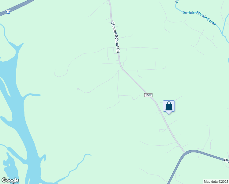 map of restaurants, bars, coffee shops, grocery stores, and more near 239 Sharon School Road in Statesville
