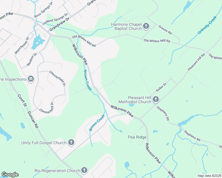map of restaurants, bars, coffee shops, grocery stores, and more near 420 Cypress Drive in Maryville