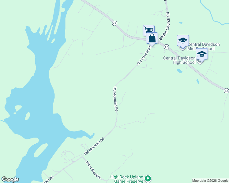 map of restaurants, bars, coffee shops, grocery stores, and more near 181 Prospectors Way in Lexington