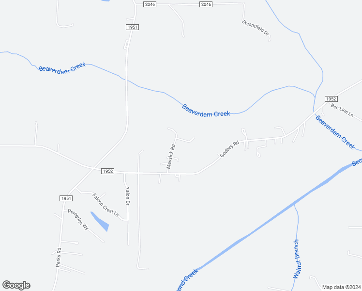 map of restaurants, bars, coffee shops, grocery stores, and more near Messick Road in Rowan County