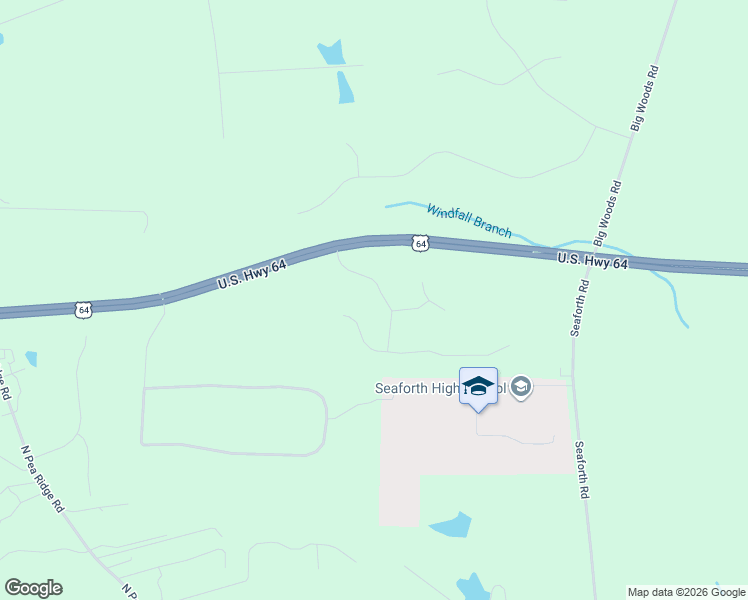 map of restaurants, bars, coffee shops, grocery stores, and more near 198 Gentry Drive in Pittsboro
