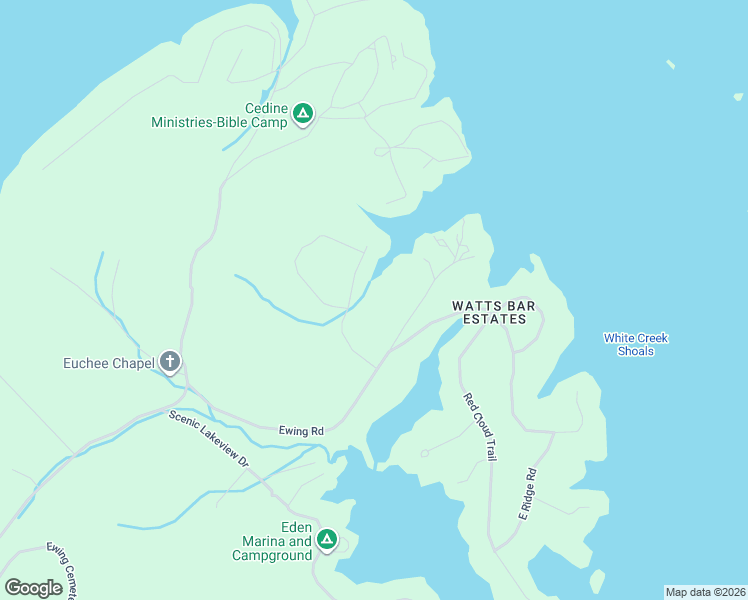 map of restaurants, bars, coffee shops, grocery stores, and more near 839 Ewing Road in Spring City