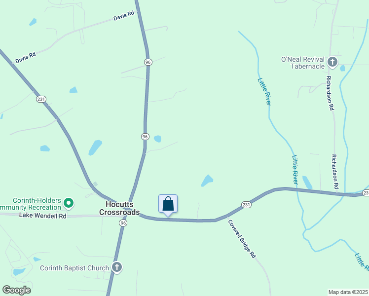 map of restaurants, bars, coffee shops, grocery stores, and more near 3972 North Carolina 96 in Zebulon