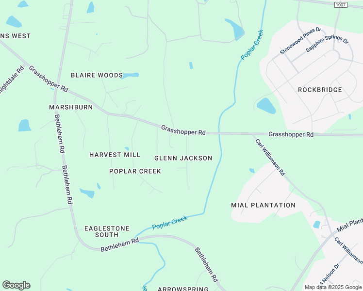 map of restaurants, bars, coffee shops, grocery stores, and more near 1512 Crickett Road in Raleigh