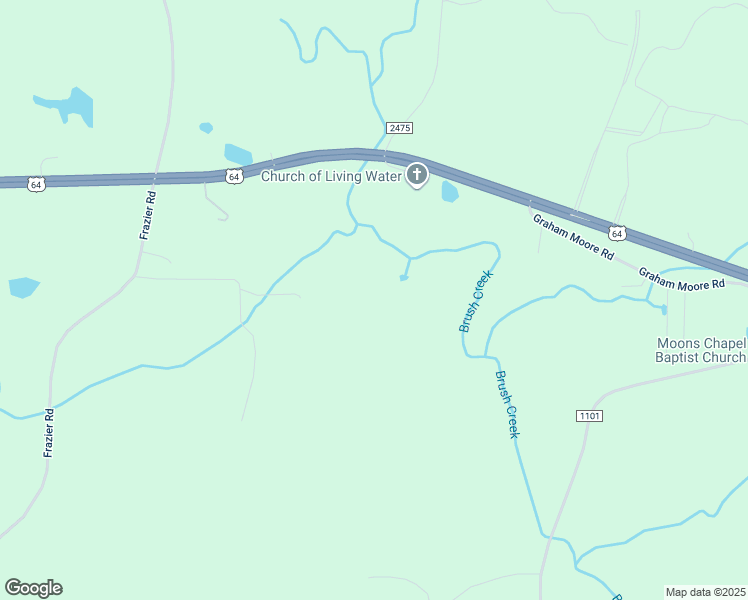 map of restaurants, bars, coffee shops, grocery stores, and more near 10400 U.S. 64 in Staley