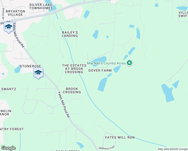 map of restaurants, bars, coffee shops, grocery stores, and more near 3031 Dover Farm Road in Raleigh