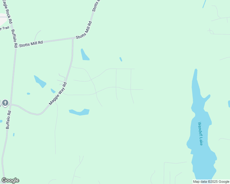 map of restaurants, bars, coffee shops, grocery stores, and more near Millpond Lane in Knightdale