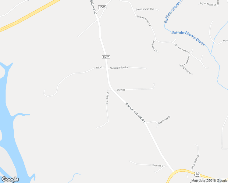 map of restaurants, bars, coffee shops, grocery stores, and more near Sharon School Road in Statesville