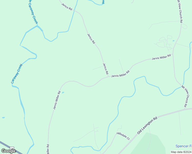 map of restaurants, bars, coffee shops, grocery stores, and more near 811 Jarvis Miller Road in Asheboro