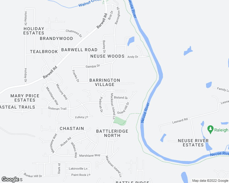 map of restaurants, bars, coffee shops, grocery stores, and more near 6409 Hatchies Drive in Raleigh