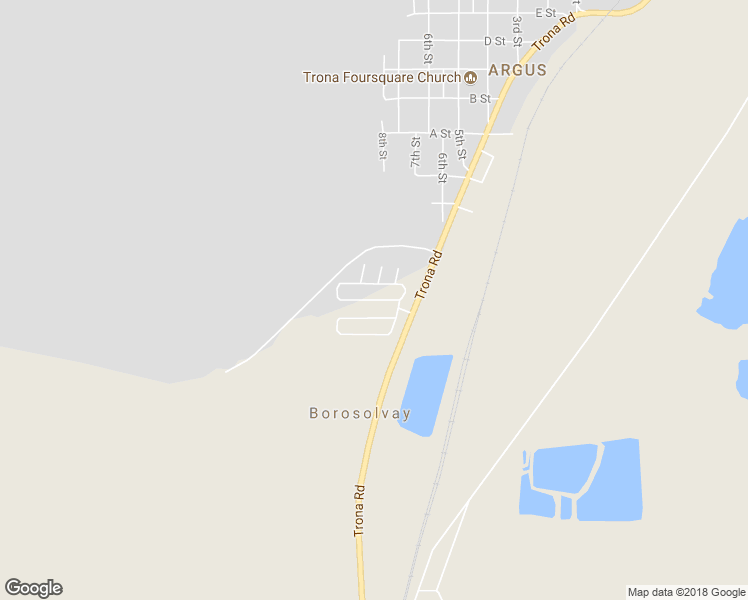 map of restaurants, bars, coffee shops, grocery stores, and more near 81898 Trona Road in San Bernardino County