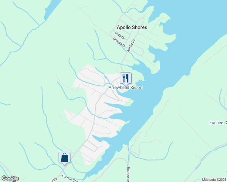 map of restaurants, bars, coffee shops, grocery stores, and more near 308 Horseshoe Bend Road in Spring City