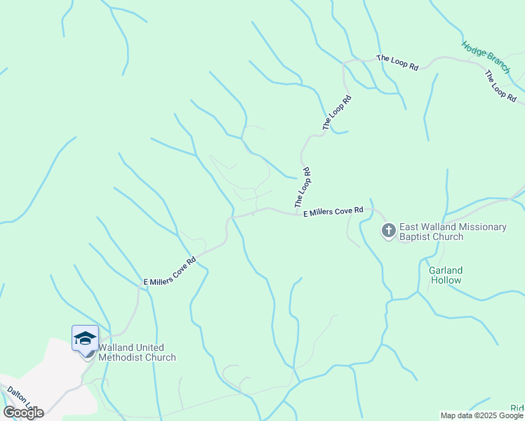 map of restaurants, bars, coffee shops, grocery stores, and more near 723 E Millers Cove Rd in Walland