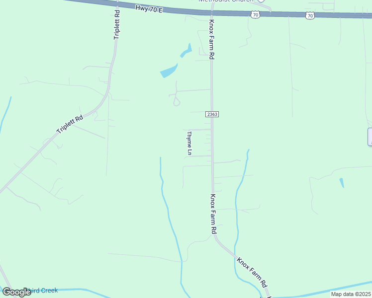 map of restaurants, bars, coffee shops, grocery stores, and more near 120 Thyme Lane in Statesville
