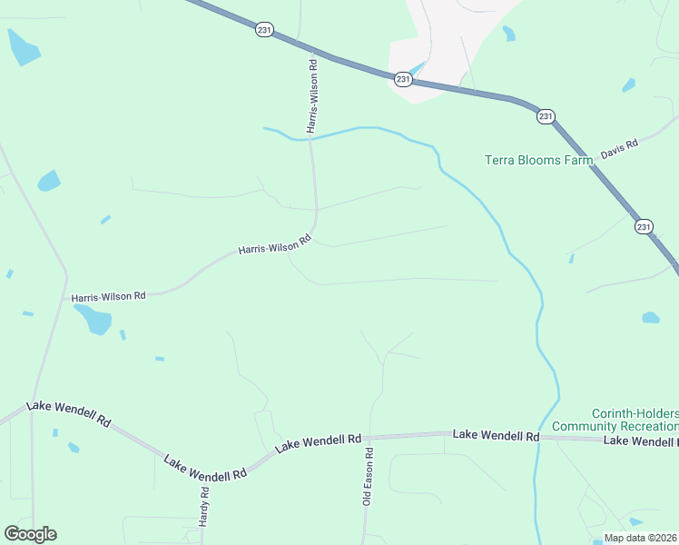 map of restaurants, bars, coffee shops, grocery stores, and more near 201 Hillard Lane in Wendell