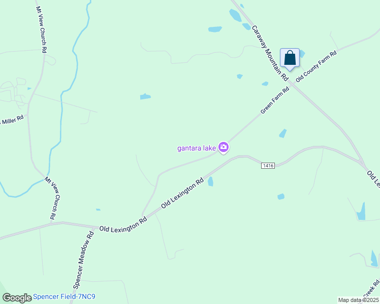 map of restaurants, bars, coffee shops, grocery stores, and more near 1027 Green Farm Road in Asheboro
