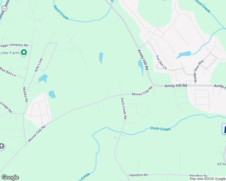 map of restaurants, bars, coffee shops, grocery stores, and more near 441 Moose Club Road in Statesville