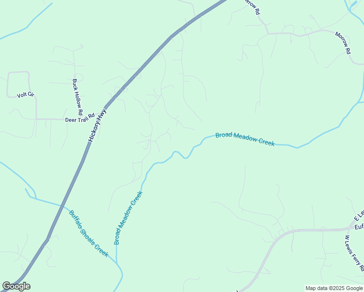 map of restaurants, bars, coffee shops, grocery stores, and more near 208 Windforest Drive in Statesville