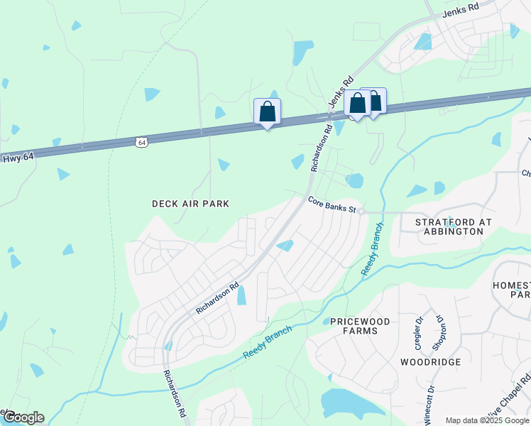 map of restaurants, bars, coffee shops, grocery stores, and more near 2818 Lanasa Lane in Apex