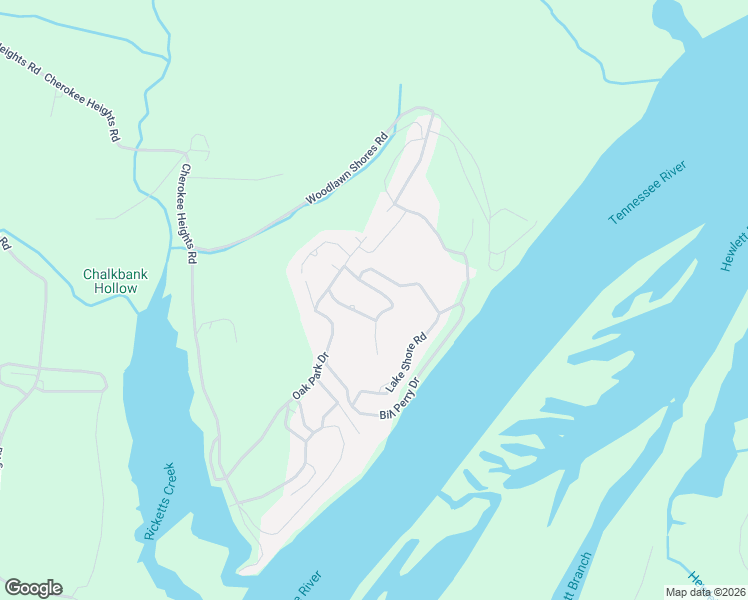 map of restaurants, bars, coffee shops, grocery stores, and more near 92 Chestnut Ridge Drive in Sugar Tree