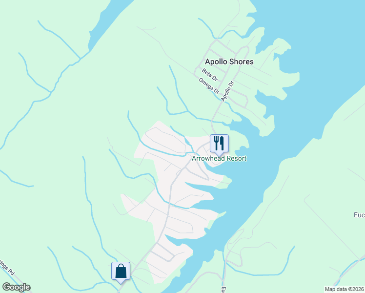 map of restaurants, bars, coffee shops, grocery stores, and more near 433 Randall Fugate Road in Spring City