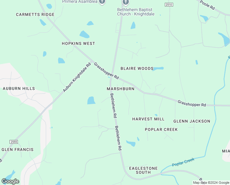 map of restaurants, bars, coffee shops, grocery stores, and more near 1016 Eagleshire Place in Raleigh