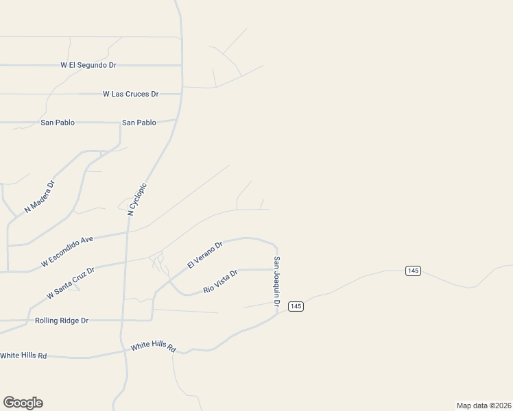 map of restaurants, bars, coffee shops, grocery stores, and more near 8068 West Santa Cruz Drive in Willow Beach