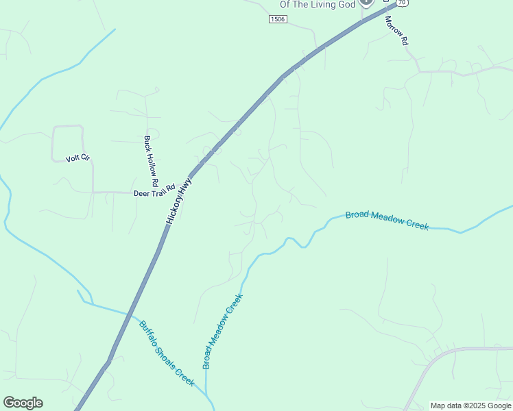 map of restaurants, bars, coffee shops, grocery stores, and more near Woodbrook Lane in Iredell County