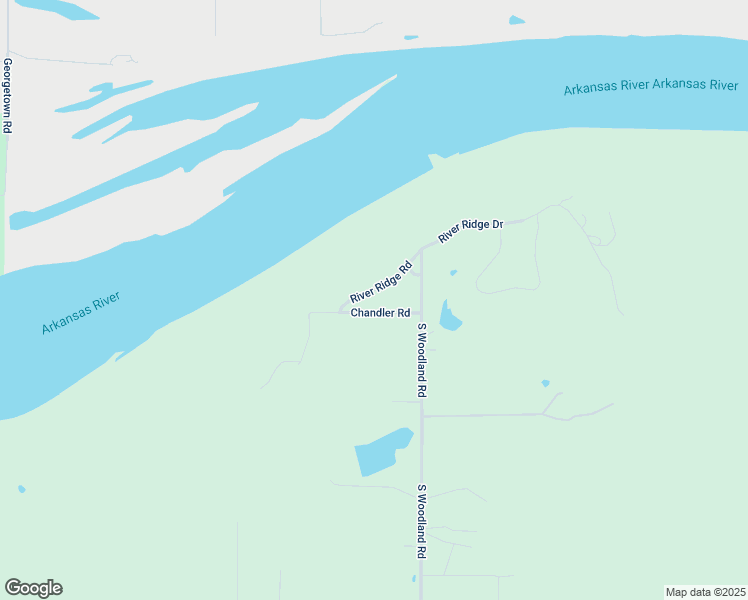 map of restaurants, bars, coffee shops, grocery stores, and more near 7420 Chandler Road in Muskogee