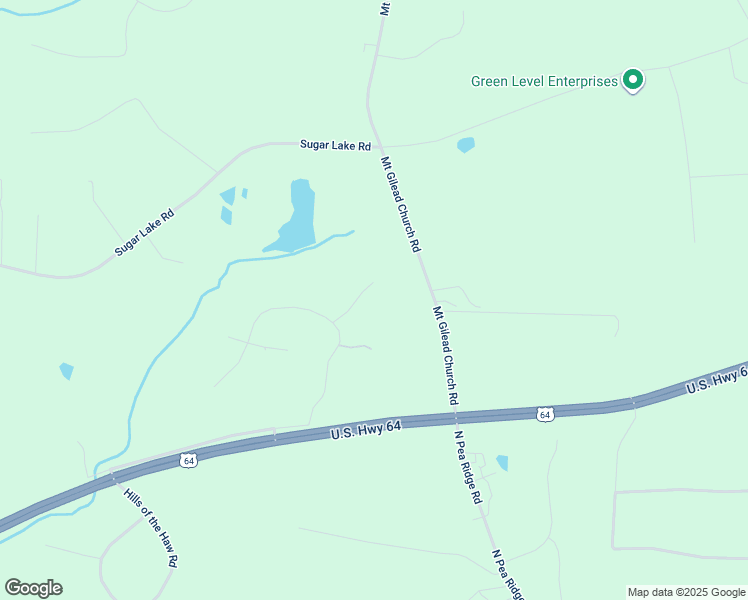 map of restaurants, bars, coffee shops, grocery stores, and more near 112 Henrys Watch Lane in Pittsboro