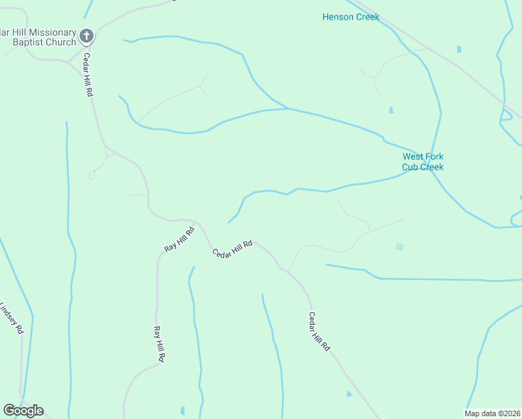 map of restaurants, bars, coffee shops, grocery stores, and more near 1673 Cedar Hill Road in Parsons