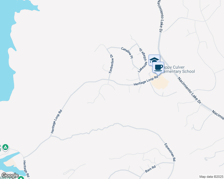 map of restaurants, bars, coffee shops, grocery stores, and more near 2650 Edgewood Court in Paso Robles