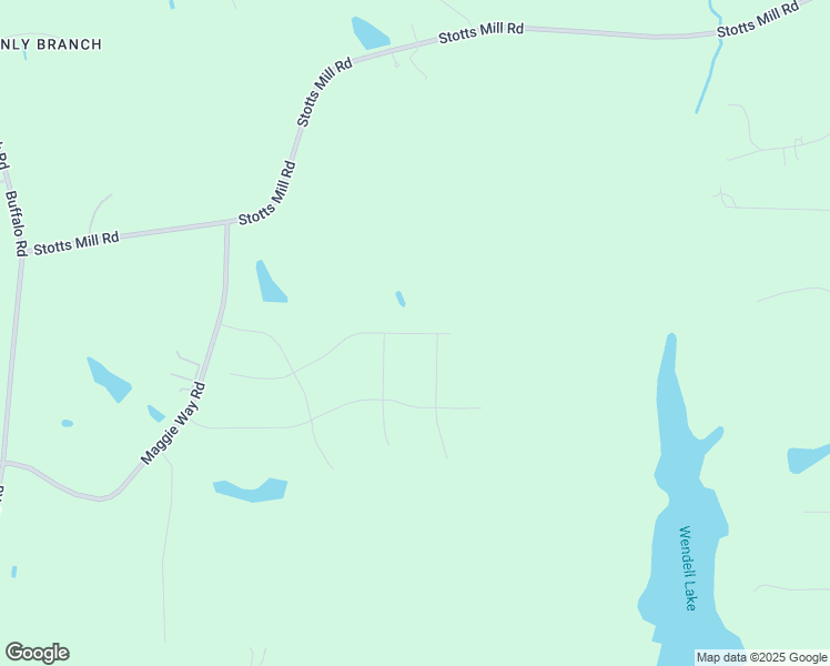 map of restaurants, bars, coffee shops, grocery stores, and more near East Clydes Point Way in Johnston County