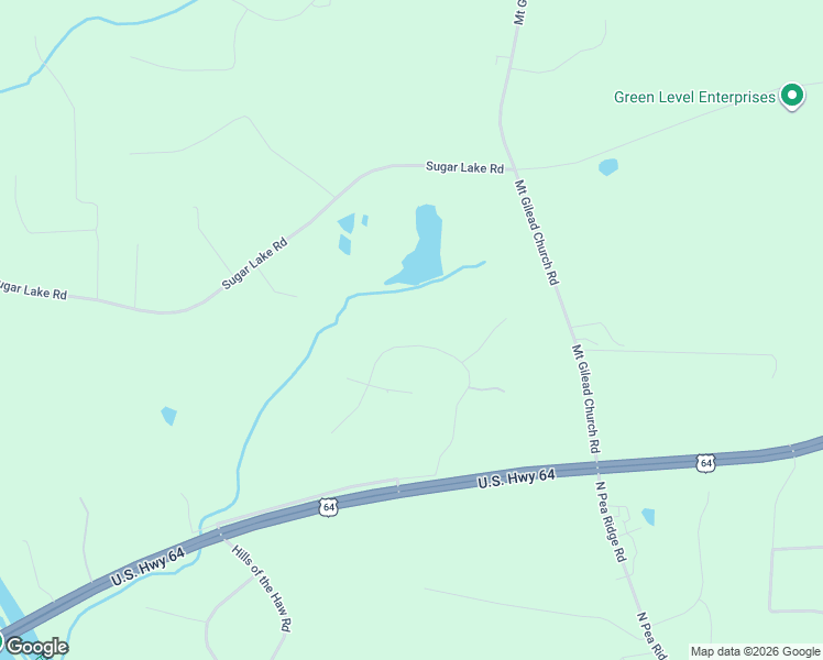 map of restaurants, bars, coffee shops, grocery stores, and more near 225 Henrys Ridge Road in Pittsboro