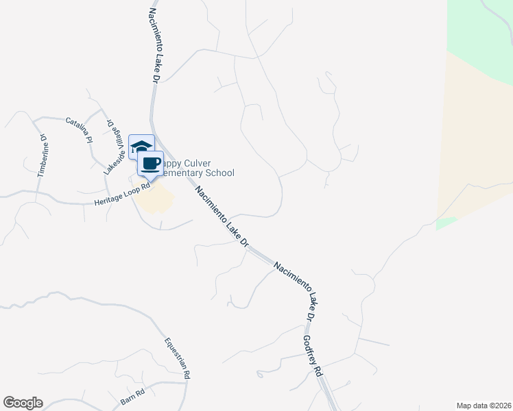 map of restaurants, bars, coffee shops, grocery stores, and more near 9819 Steelhead Road in Paso Robles