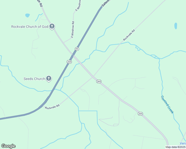 map of restaurants, bars, coffee shops, grocery stores, and more near 10722 Rockvale Road in Rockvale