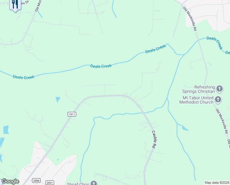 map of restaurants, bars, coffee shops, grocery stores, and more near 3325 Carmi Lane in Salisbury