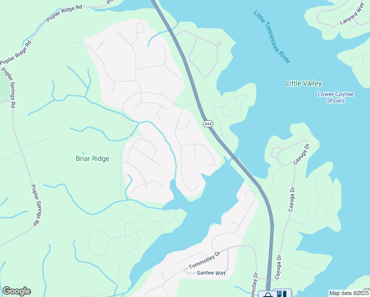 map of restaurants, bars, coffee shops, grocery stores, and more near 100 Okema Lane in Loudon
